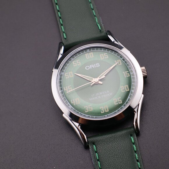 Oris Vintage Swiss 17 Jewels Hand-Wound Mechanical Men's Watch - FREE SHIPPING - Picture 4 of 12